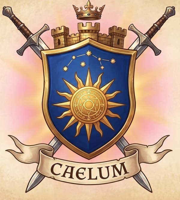 Brasão de Caelum